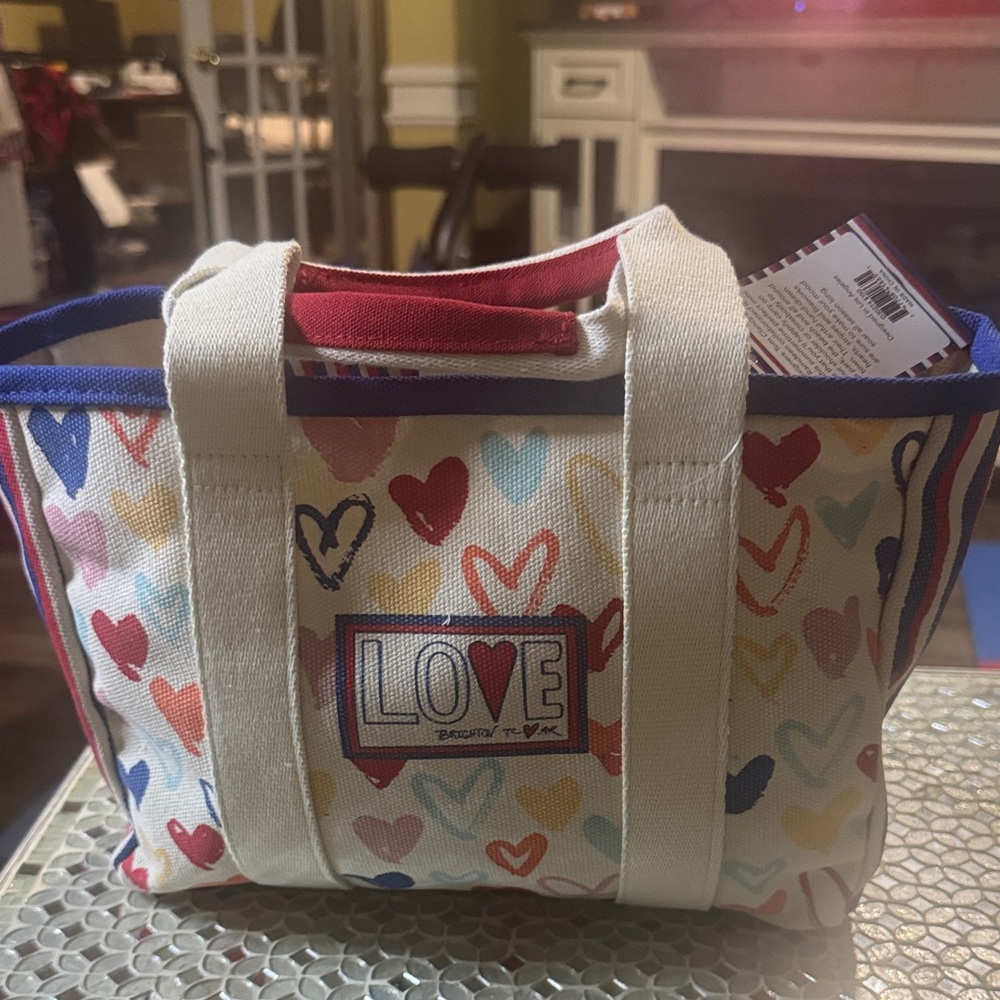 Brand New!! Brighton Multicolor Heart Love Tote